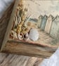 Wooden Coastal Beach Huts Wall Plaque Rustic Seaside Welsh Poplar Wood Art Sign. - Image 9