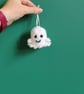 Light up Ghost, White Spooky Ghost, Halloween Decor, Halloween Ghost, Mini Ghost - Image 2