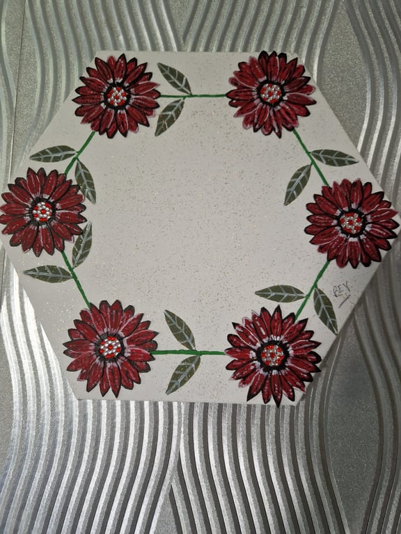 Original  flower photo frame 