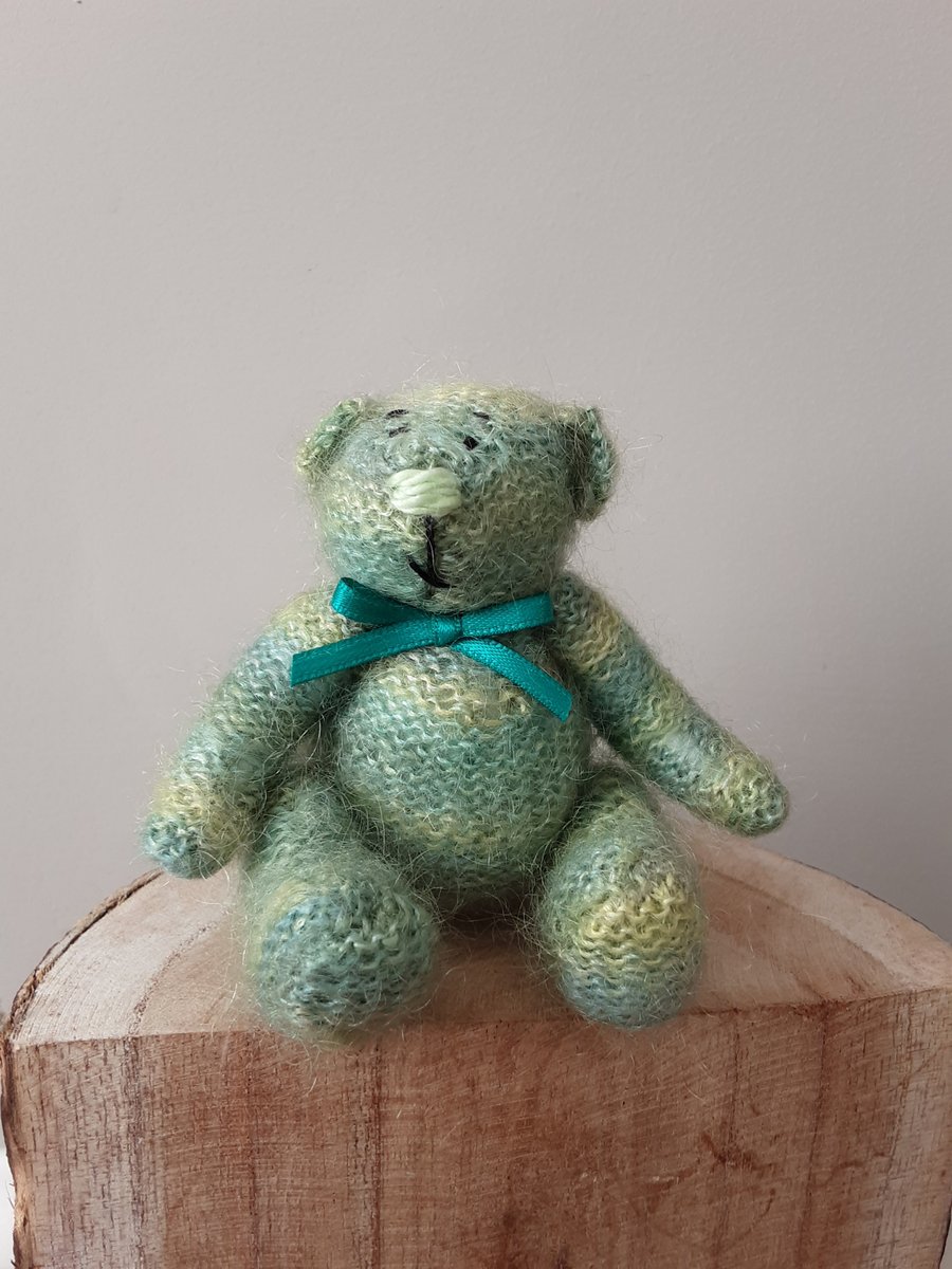 Hand knitted collectors Teddy Bear