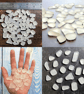 Tumbled Frosted Glass - Mixed Sizes - Various Amounts - Clear Sea Glass - Image 1
