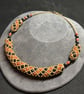 Goldstone Torque Necklace, handmade - Image 6