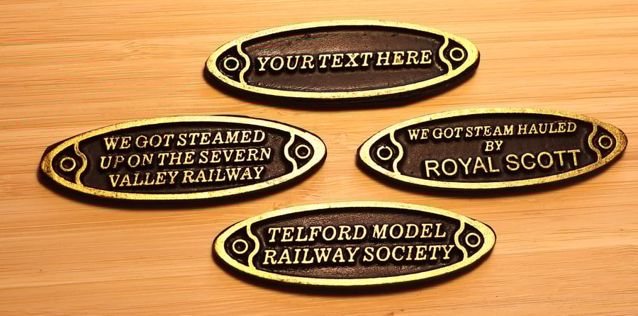 XL Lapel Badges, customized  Ideal for small clubs & groups from 1 to 15 off 