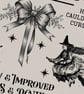 Personalised Witch Art Print - Magical Vintage Gift for Her - Image 4