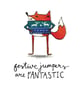 Fantastic Fox in a Festive Jumper Christmas Card - Image 6
