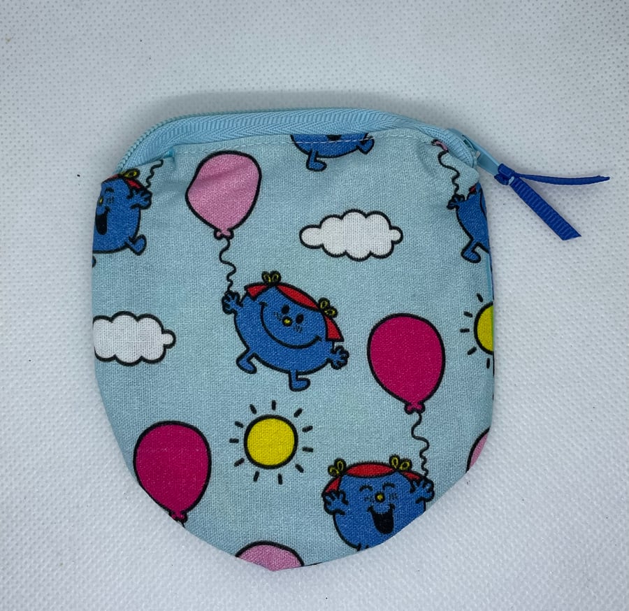 Little Miss Giggles hand sewn Retro Gifts coin purse wallet