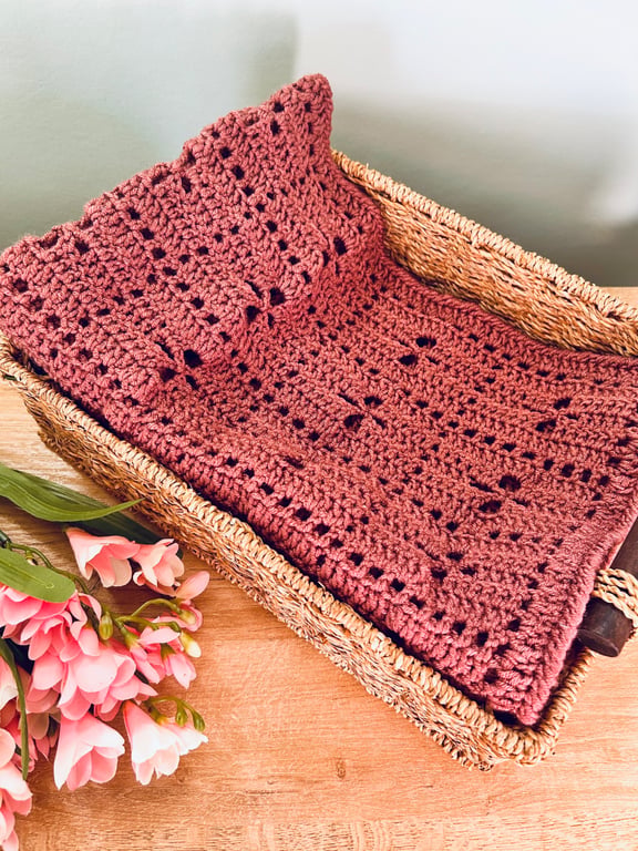 Heirloom Crochet Baby Blanket 