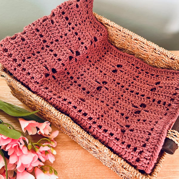 Heirloom Crochet Baby Blanket 
