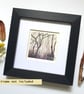 Miniature landscape painting - Tangled Trees - Image 5