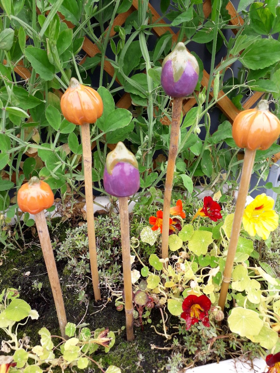  Cane Tops - Handmade for your Bamboo Sticks