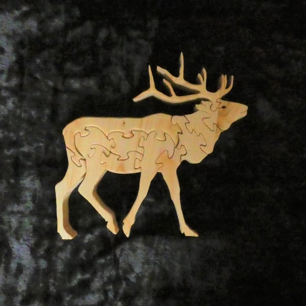 Unique Wooden Deer Jigsaw Puzzle
