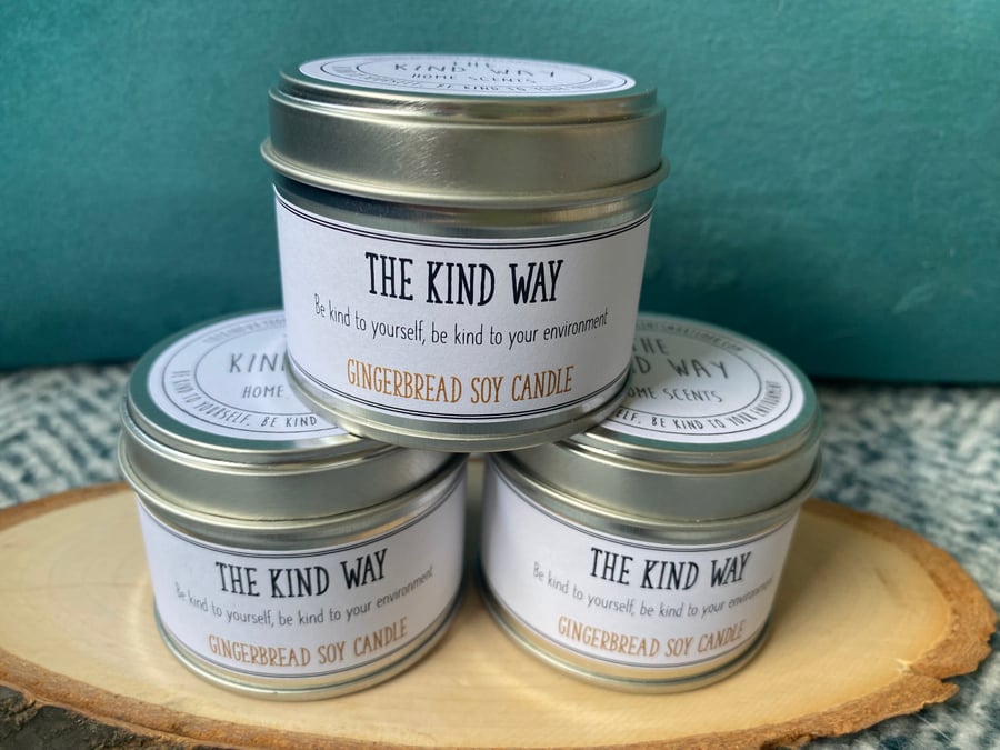 Gingerbread Soy Candle