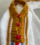 White jumper with coloured stripes  - Image 6