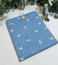 Handmade Padded Book Bag:  Seagull Book Cover, Book Protector - Image 1