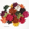 Autumn colours garland - Nursery decor - Flower bunting