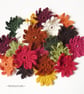 Autumn colours garland - Nursery decor - Flower bunting