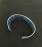 Anodised Aluminium Bangle in Blue - Image 6