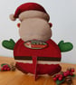Santa "Bauble Buddies" gift box, handmade - Image 2