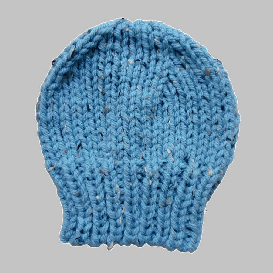 KNITTING PATTERN PDF Storm Blue Hat