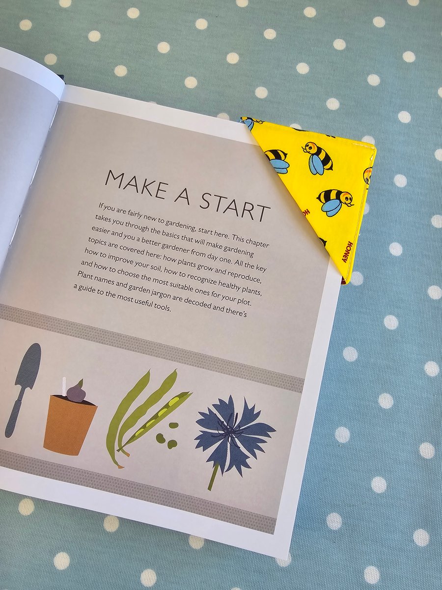 Corner Fabric Bookmarks