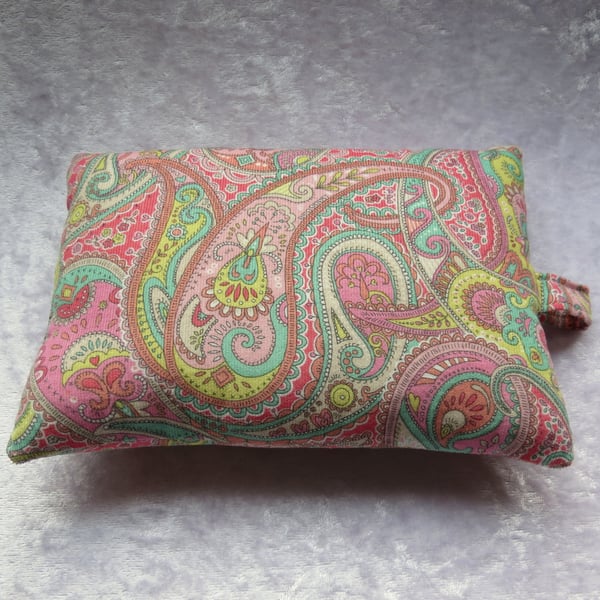 Mouse wrist rest.  Wrist support.  Size small.  Made from Liberty Corduroy.