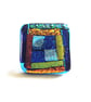 Dichroic L011 Luxury Fused Glass Patchwork Brooch Handmade  - Image 2