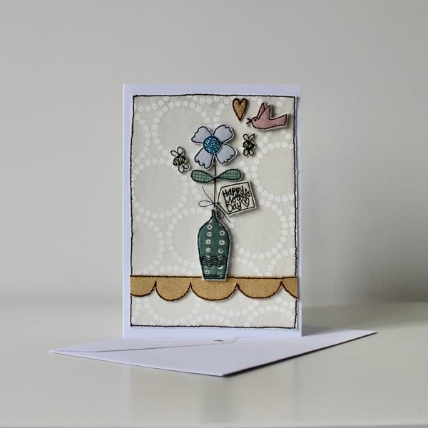 'Happy Mother's Day' - Handmade Blank Card Number 3