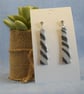 Minimalist Bar Drop Earrings - Image 1
