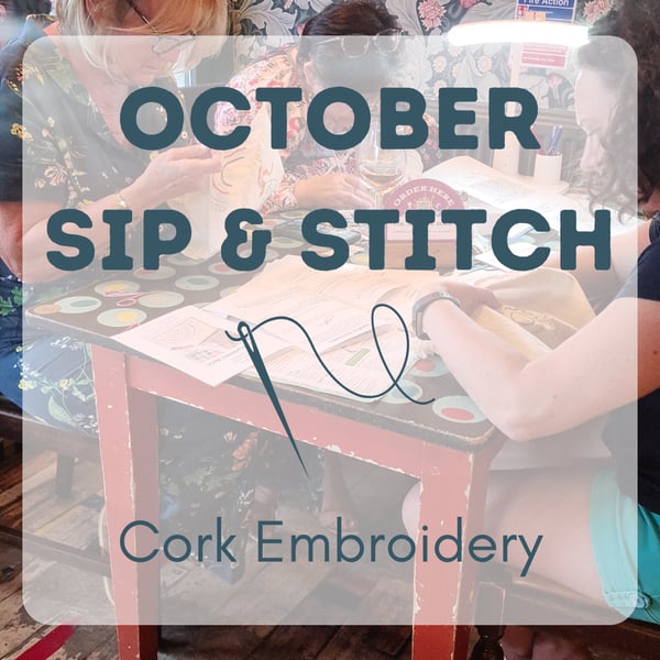 Sip & Stitch OCTOBER – Creative Workshop at Granello Lounge