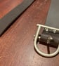 1.25" Width Brown Leather Belt - hole punched at 28 - 32 inches - FREE UK SHIP - Image 6