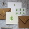 Fern Letter Writing Set Stationery Set Christmas Gift By CottageRts