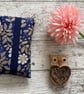 Fabric Pocket Tissue Holder - Travel Tissue Case - Reusable Tissue Pouch for Bag