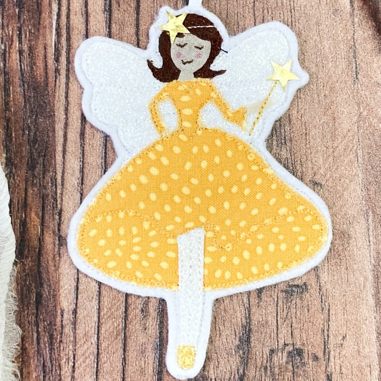Golden Fairy Hanging Decoration