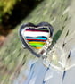 Surfite Heart Adjustable Ring Sterling Silver Jewellery Gift Upcycle Handmade - Image 2