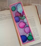 Alcohol inks bookmark - Image 1