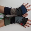 Upcycled Wristwarmers