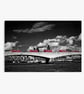 Red London Buses Waterloo Bridge England Photograph Print - Image 5