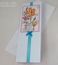 Blank, any occasion floral card  - Image 3