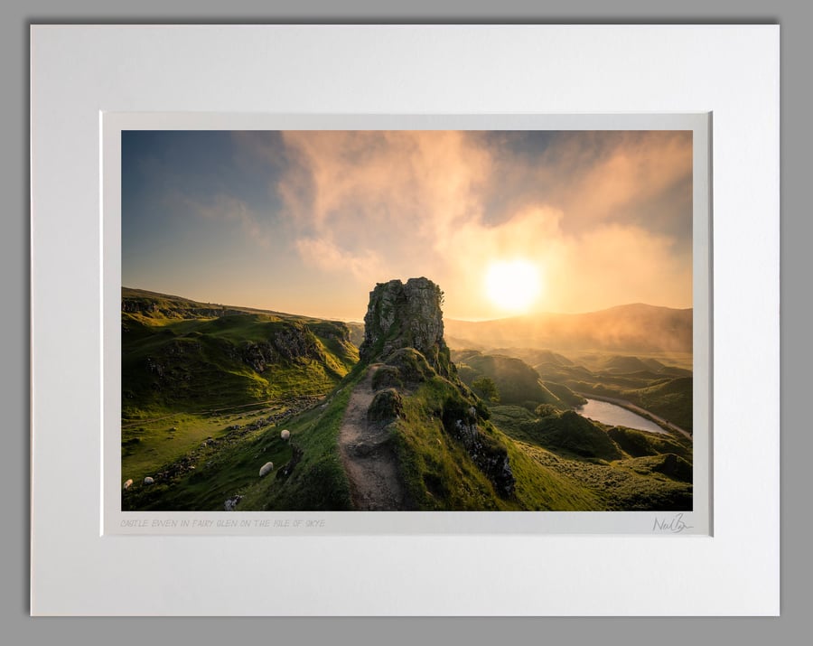 Castle Ewen Fairy Glen Isle of Skye Scotland - A3 (50x40cm) Unframed Print