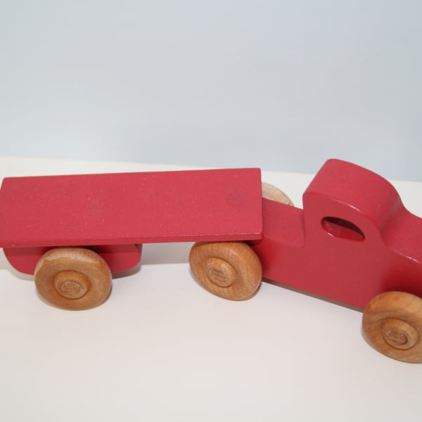 Handmade single car transporter