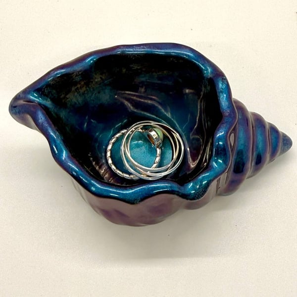 Resin - mermaid theme seashell trinket tray