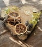Rustic Christmas Wall Hanging with Dried Orange, Cinnamon & Pinecones. - Image 7