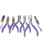 BeadSmith Mini Tool Kit with Case, 5Pc Plier Set, Knotting & Split Ring Tools - Image 4