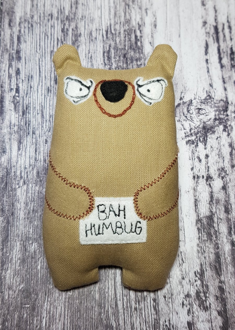 Christmas Bah Humbug Bear
