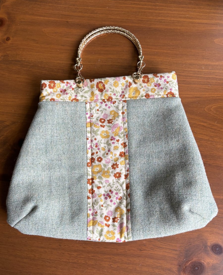 My First Handbag Flower fabric Bag