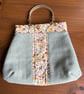 Childs Flower fabric Bag - Image 1