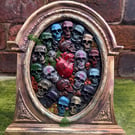 Decorative Gothic Frame - Sacred Heart among the Fallen