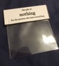 Novelty gift, the gift of nothing joke gift