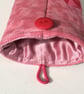 Glasses, sunglasses case, crazy patchwork, pink and red - Image 3