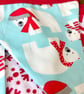 Handmade Polar Bear Bunting (Blue) - Handmade Fabric Garland - Image 3